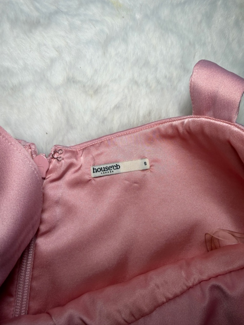 House of CB KARA Pink Quartz Mini Dress size Small - Picture 4 of 5